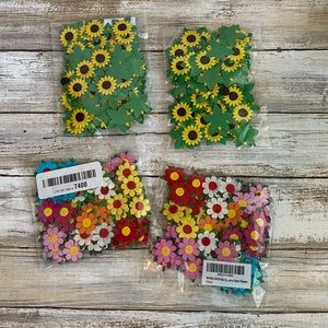 Handmade Small Flowers Sunflowers Mulberry Crafts Cards Invitations New
